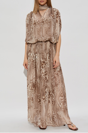 Blumarine Sukienka z motywem zwierzęcym