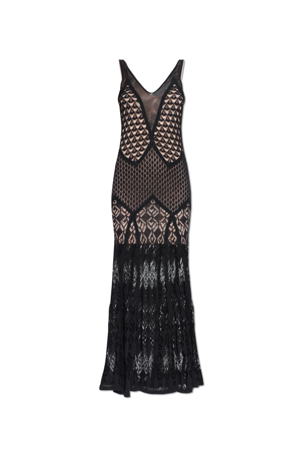 Lace dress with spaghetti straps od Blumarine