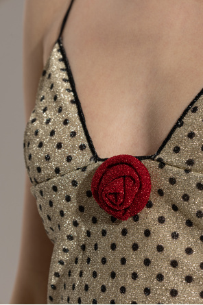 Oseree Dress with lurex thread