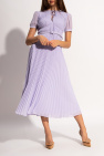 Self Portrait Pleated dress with belt