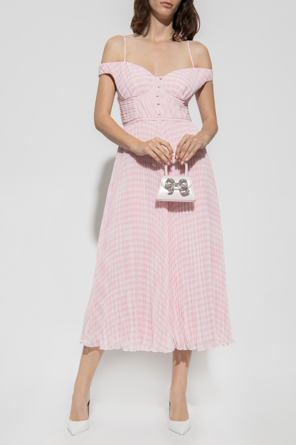 Self Portrait Gingham check dress