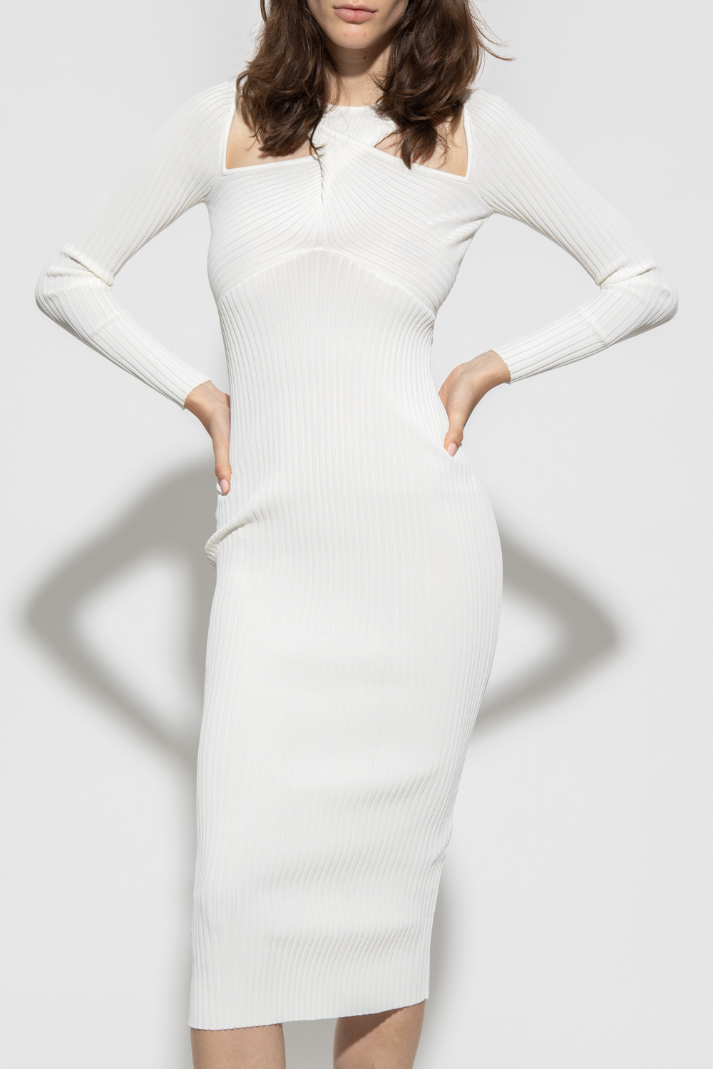 Self Portrait Ribbed dress