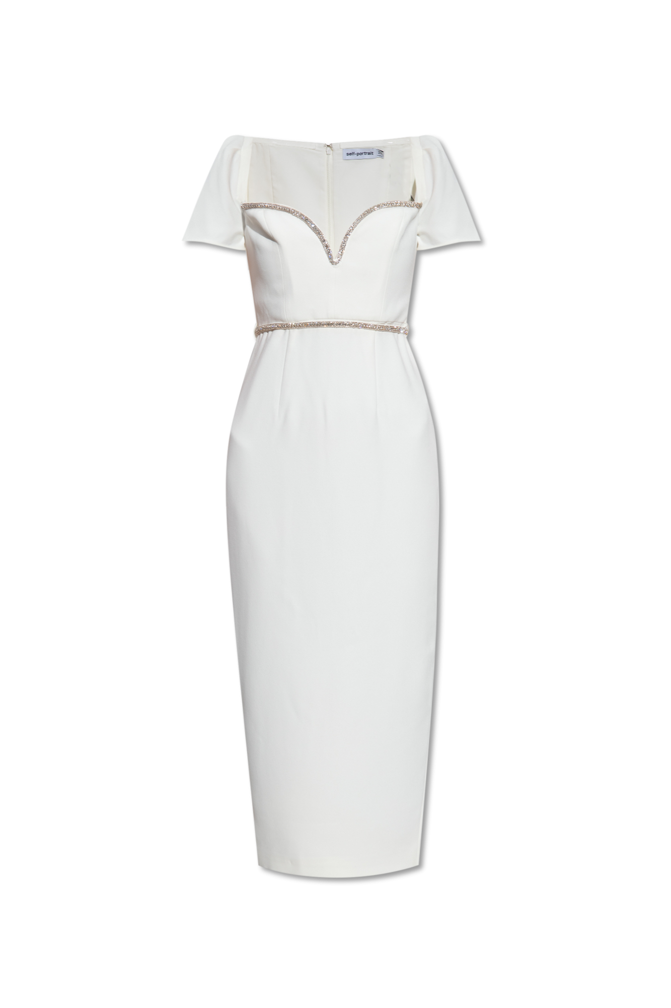 Elegant Form-Fitting Monochromatic Dress