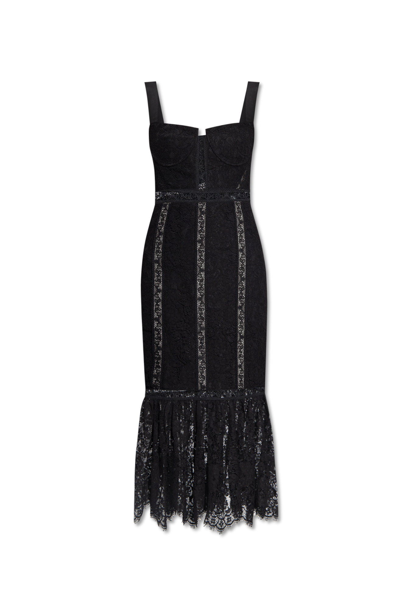 Black Lace slip dress Self Portrait - Vitkac GB