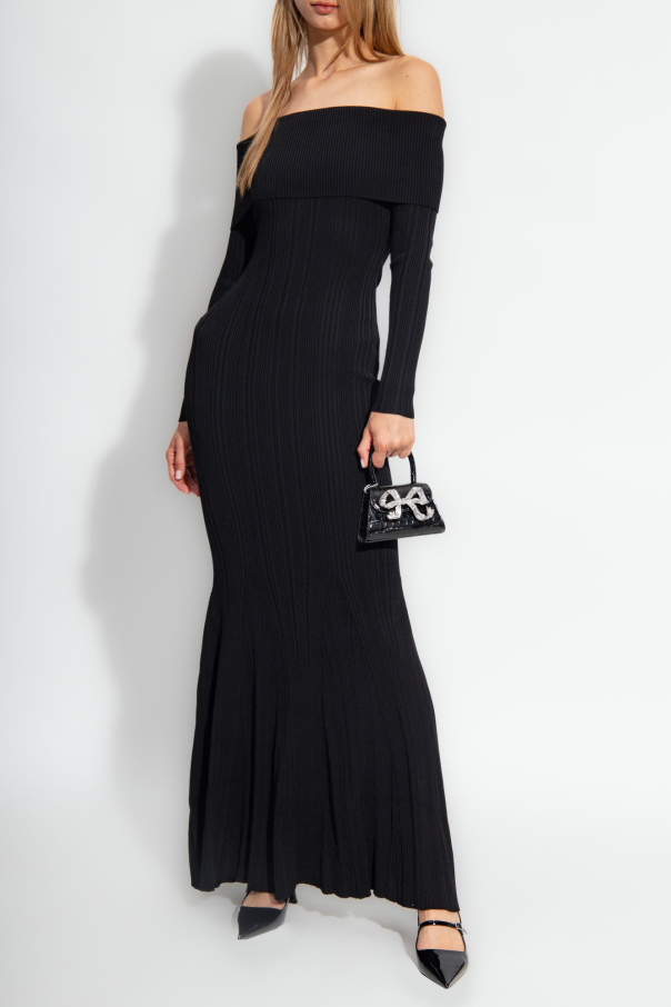 Self Portrait Maxi dress with denuded shoulders