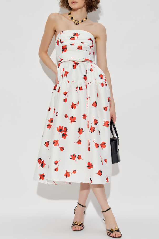 Self-Portrait Vestido com estampa floral