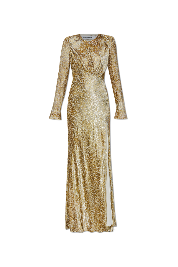 Dress with shoulder pads od Self-Portrait