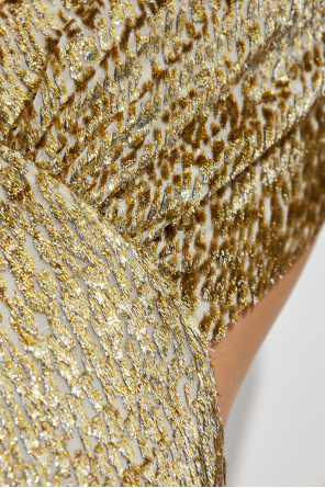 Self-Portrait Dress with shoulder pads