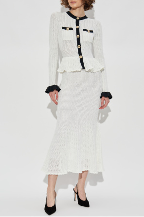 Self-Portrait Peplum dress