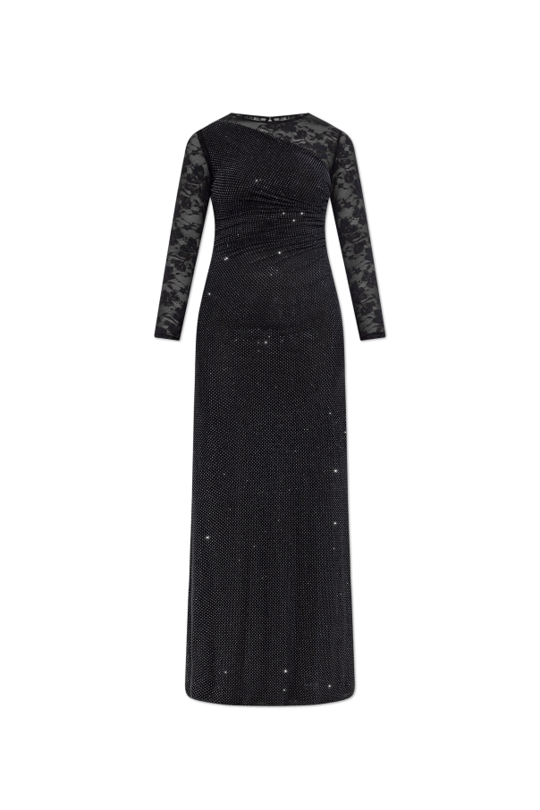 Dress with shimmering crystals od Self-Portrait