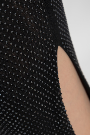 Self-Portrait Vestido con cristales brillantes