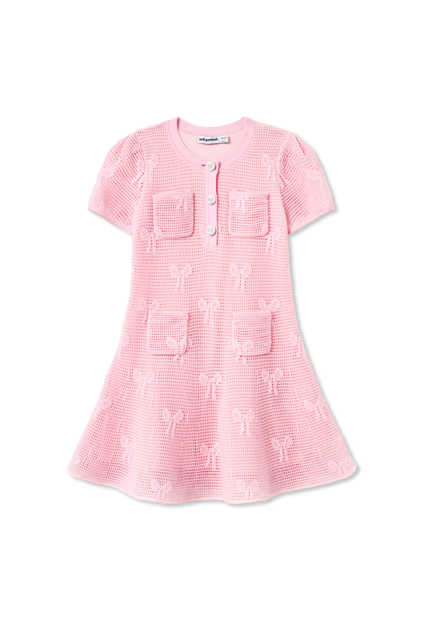 Self-Portrait Kids Knit dress