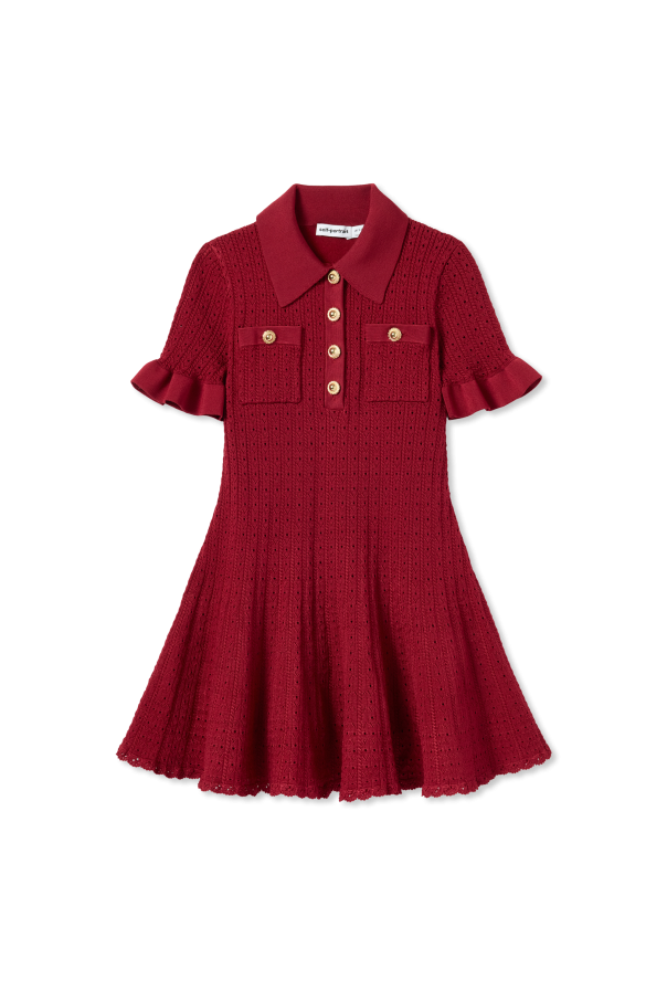 Self-Portrait Kids Knit dress