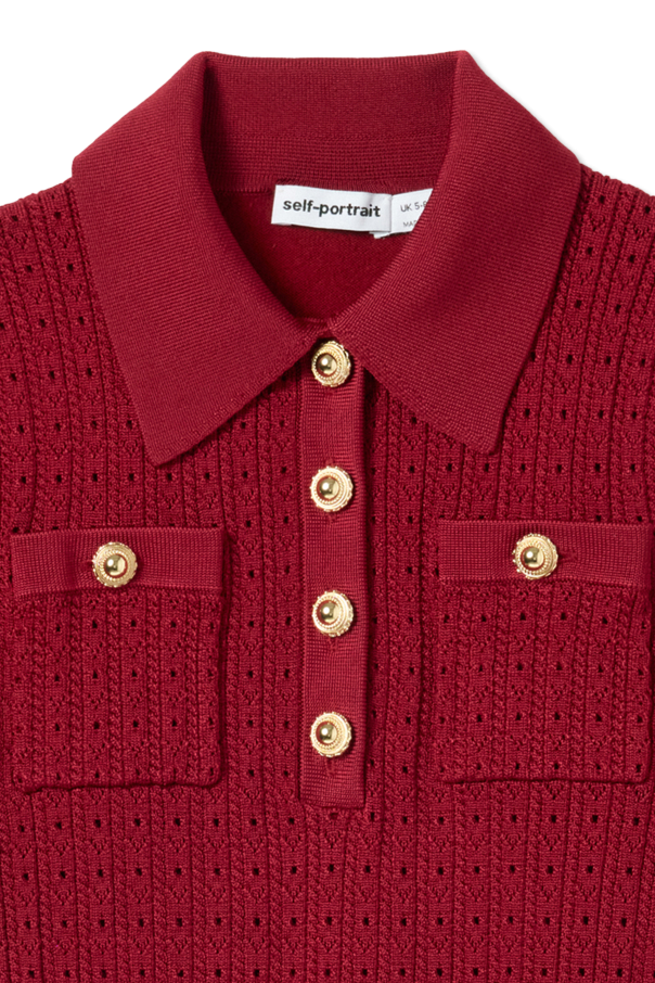 Self-Portrait Kids Knit dress