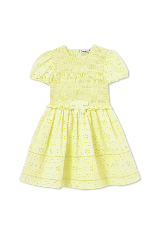 Dress with openwork trim od Self-Portrait Kids