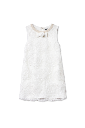 Dress with appliqué