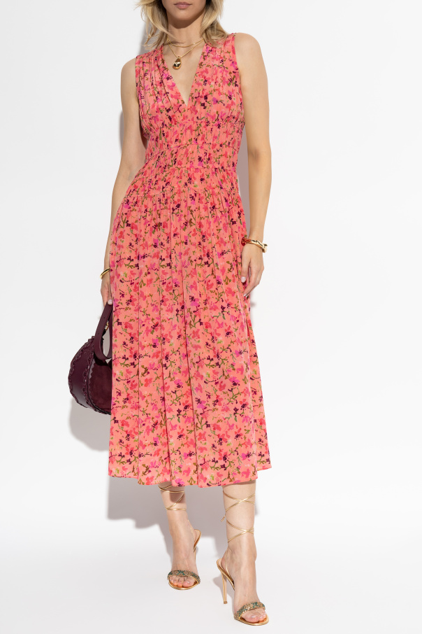 Ulla Johnson Vestido de seda "Sylvie"