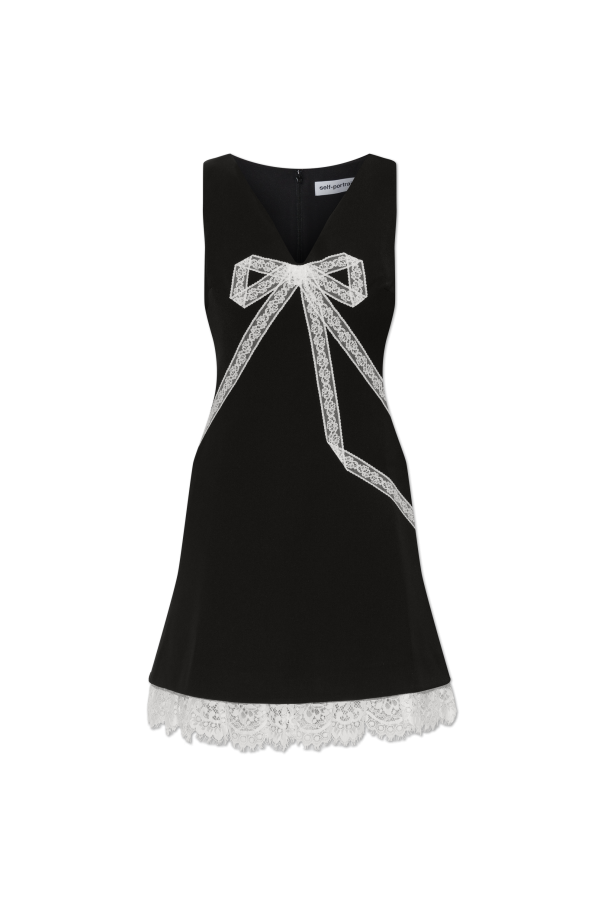 Dress with lace trim od Self-Portrait