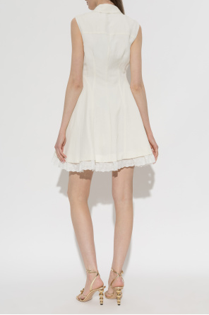 Self-Portrait Dress with lace trim