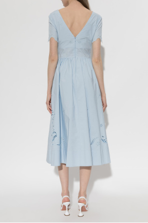 Self-Portrait V-neck dress