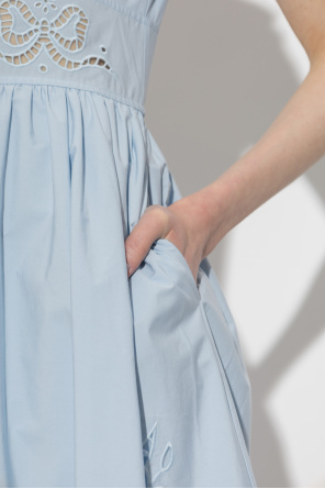 Self-Portrait V-neck dress