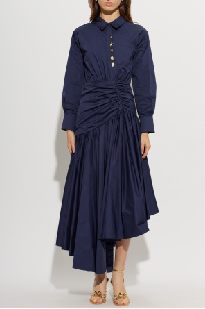 Self-Portrait Asymmetrical dress with pocket