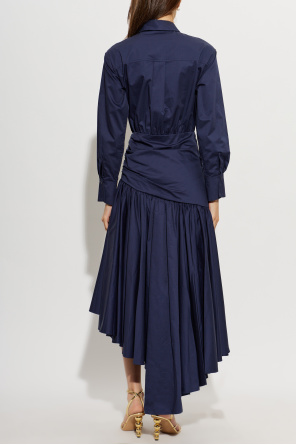 Self-Portrait Asymmetrical dress with pocket