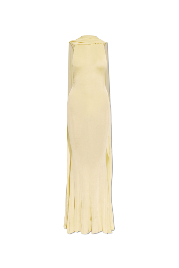 Dress with a detachable shawl od Self-Portrait