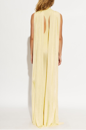 Self-Portrait Dress with detachable shawl