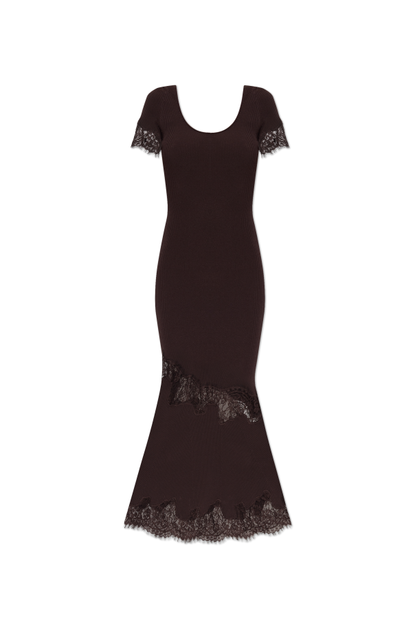 Dress with lace inserts od Self-Portrait