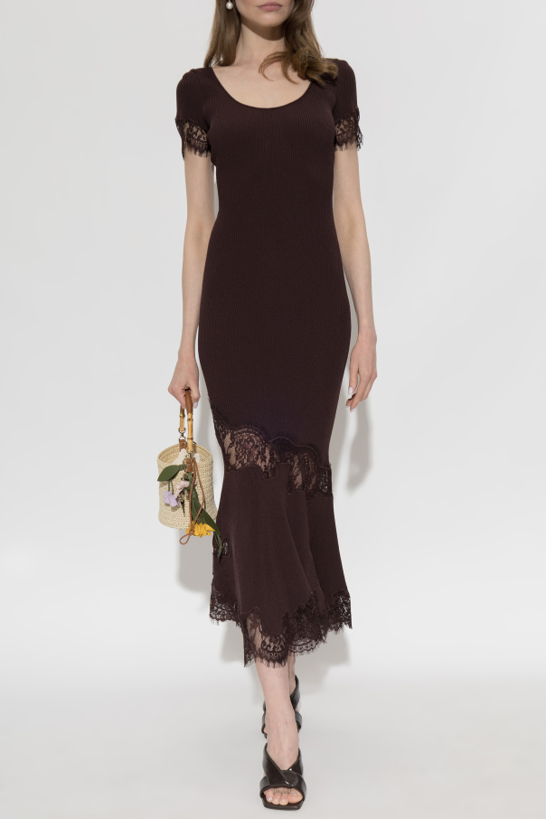 Self-Portrait Dress with lace inserts