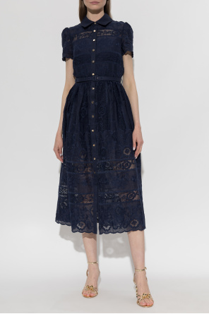 Self-Portrait Lace dress with belt
