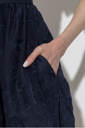 Self-Portrait Lace dress with belt