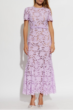 Self-Portrait Lace dress with belt