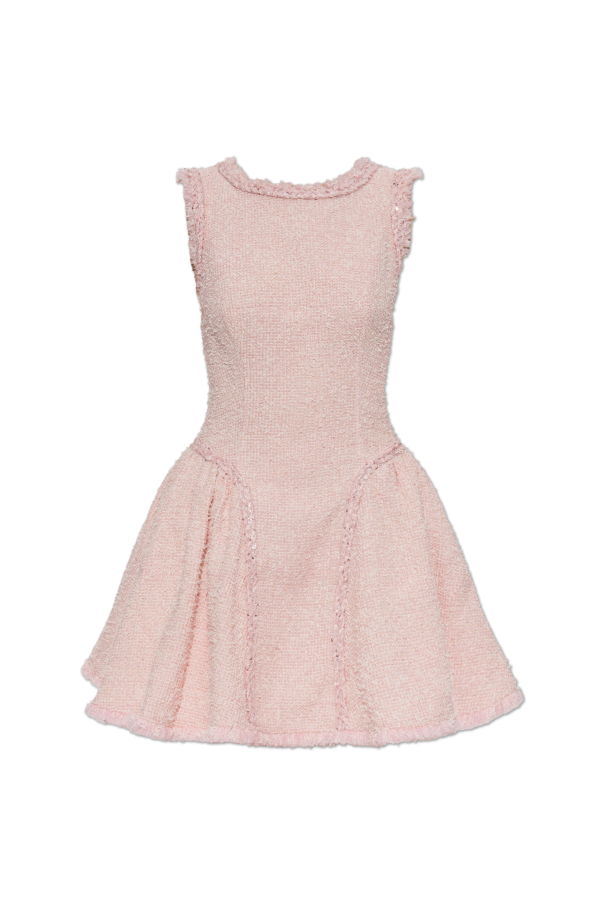 Tweed dress with lurex thread and sequins od Self-Portrait