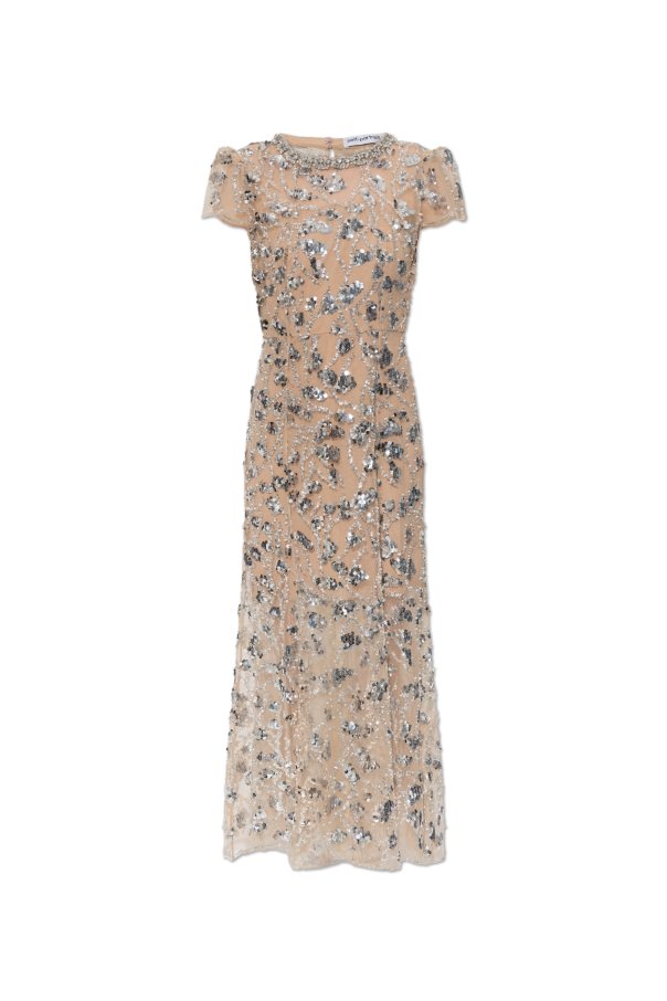 Dress with shimmering appliqués od Self-Portrait