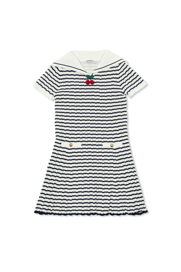 Dress with stripe pattern od Self-Portrait Kids