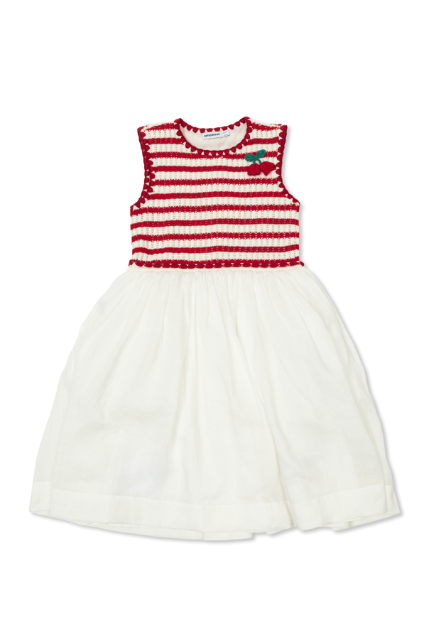 Dress with a stripe pattern od Self-Portrait Kids