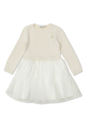 Vestido con aplicación brillante