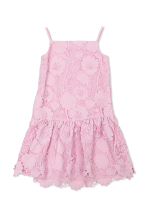 Vestido de encaje con tirantes
