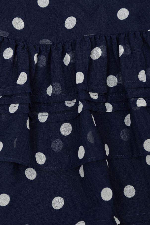 Self-Portrait Kids Vestido con estampado de lunares