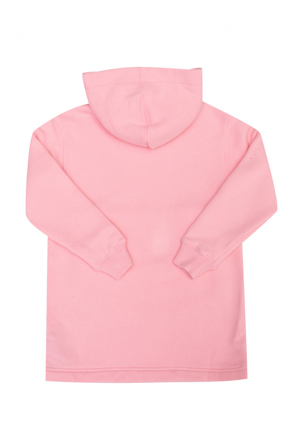 Palm Angels Kids Sweatshirt dress with logo