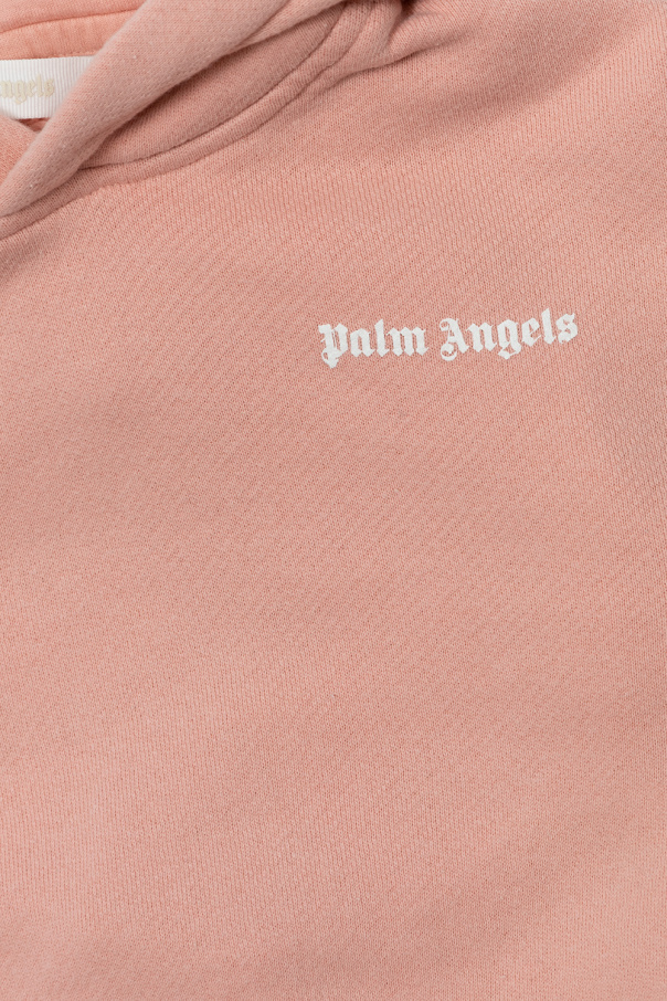 Palm Angels Kids logo-print Hoodie dress