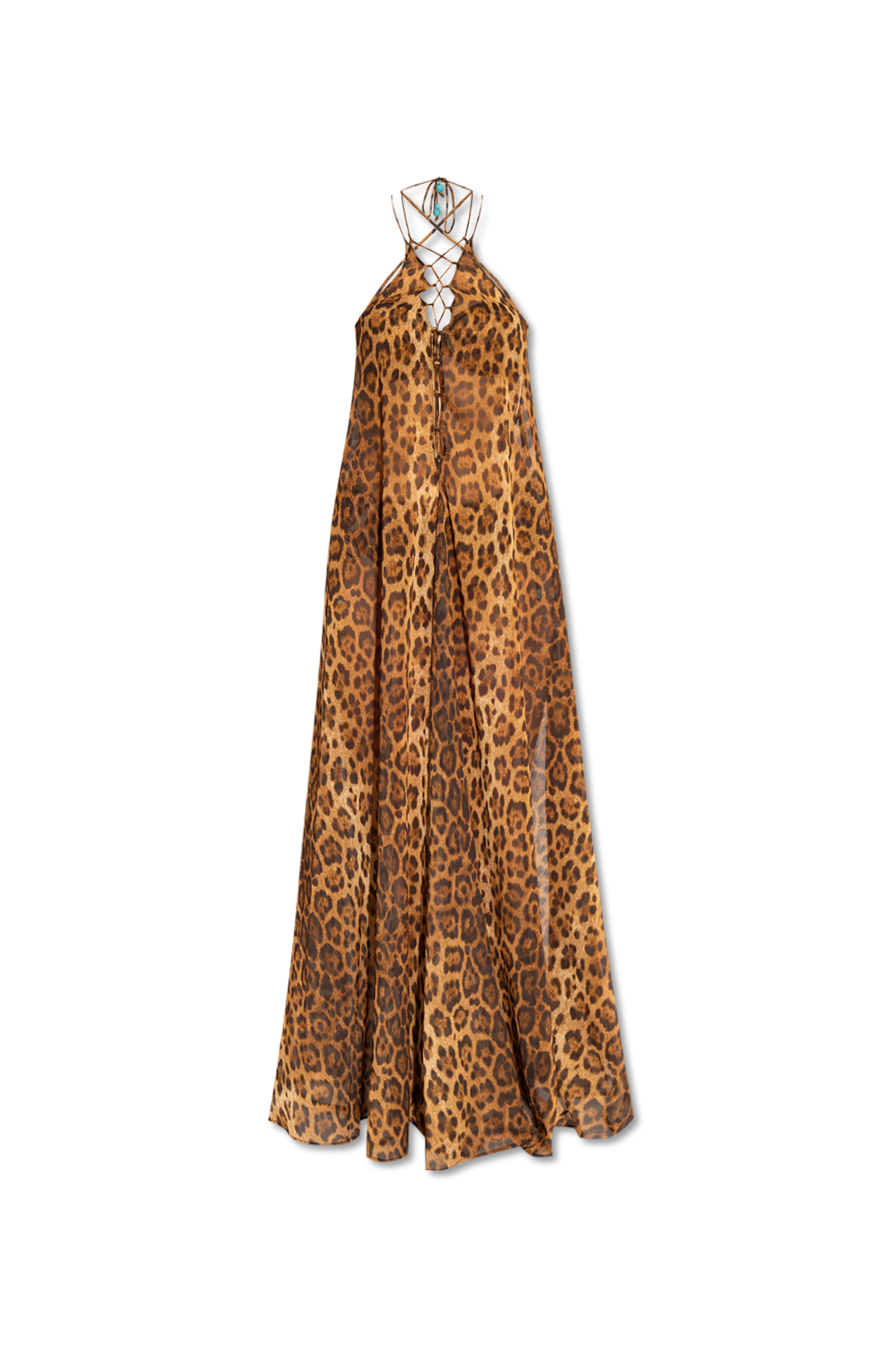 La Perla Beach dress with animal motif