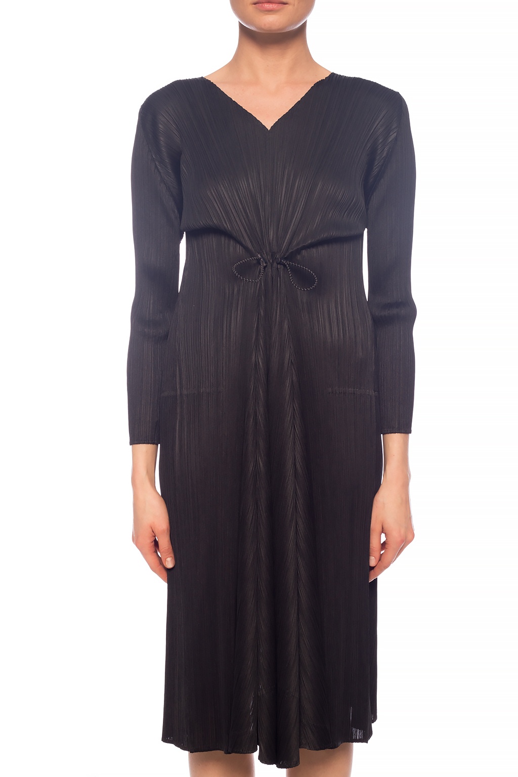 IetpShops Australia - Black Ruffled dress Issey Miyake Pleats Please - Levi  501 Jeans