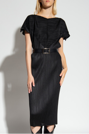 Build your look around a pair of Dsquared2 pants Pleated dress