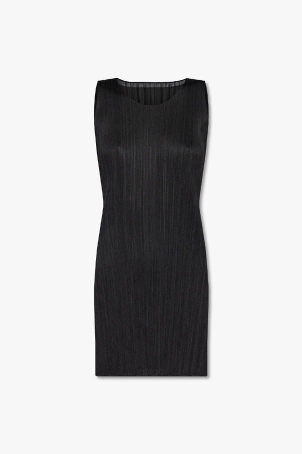 Issey Miyake Pleats Please Pleated high-rise dress