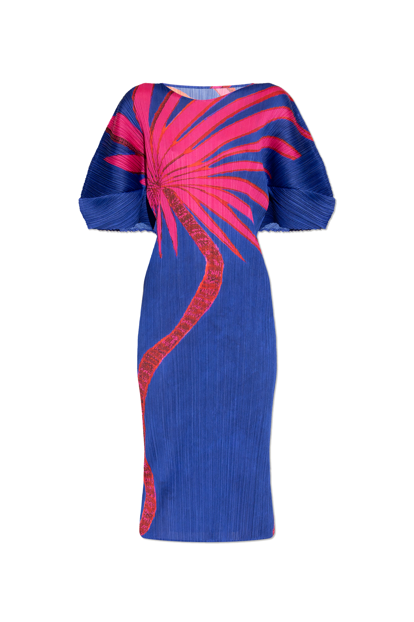 Niebieski Plisowana sukienka Issey Miyake Pleats Please - Vitkac Polska