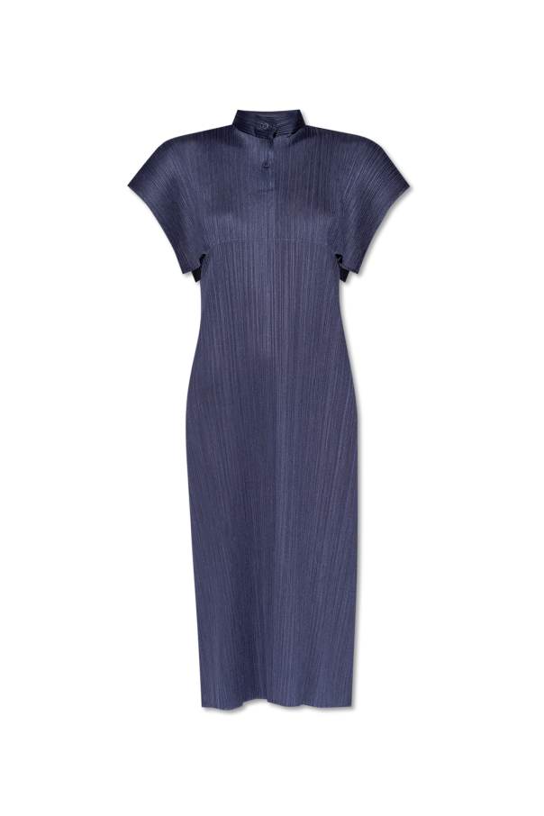 Pleats Please Issey Miyake Sleeveless pleated dress