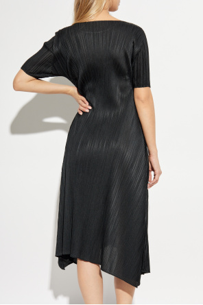 Pleats Please Issey Miyake Pleated Dress